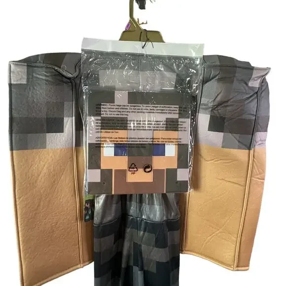 Minecraft Steve Netherite Armor Child Costume Small (4-6)‎ Disguise - Picture 5 of 9
